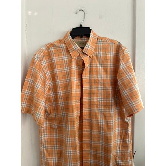 CABELA'S Men's Short Sleeve Button Front Shirt | Size Large Tall - Picture 2 of 4